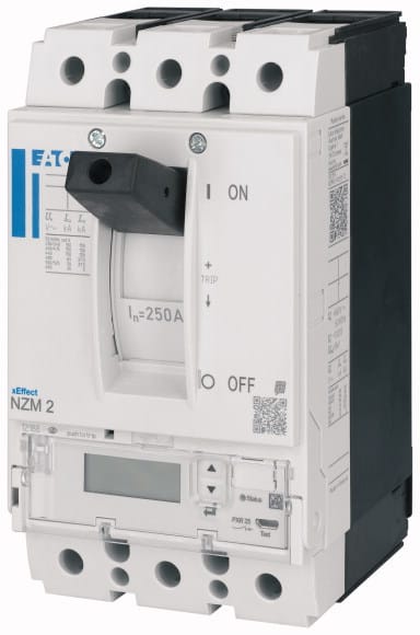 Eaton Industries France SAS - Disjoncteur PXR25, 3p,250A,100kA, Protection terre, ZSI, Mesure d'énergie