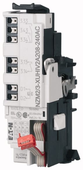 Eaton Industries France SAS - Déclencheur à manque de tension pour NZM2/3, 24 V AC, 2 sorties programmables
