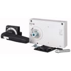 Eaton Industries France SAS - Poignée rotative à commande rompue sur porte, noire, verrouillable, taille 4