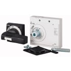 Eaton Industries France SAS - Poignée rotative à commande rompue sur porte, noire, verrouillable, taille 3