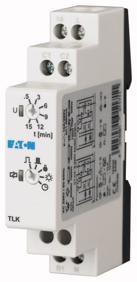 Eaton Industries France SAS - Relais temporisé, minuterie pour cage d'escalier, télérupteur (6 fct.)