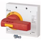 Eaton Industries France SAS - Poignée rotativer, rouge/jaune, verrouillable sur la poignée, taille 3, II