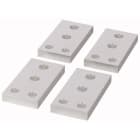 Eaton Industries France SAS - Plage de raccordement, 2 trous, verticale, 4p, 1250A