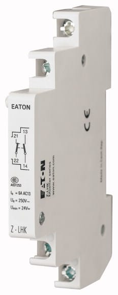 Eaton Industries France SAS - Contact auxiliaire, pour PLHT, 1F+1O, 0,5 module
