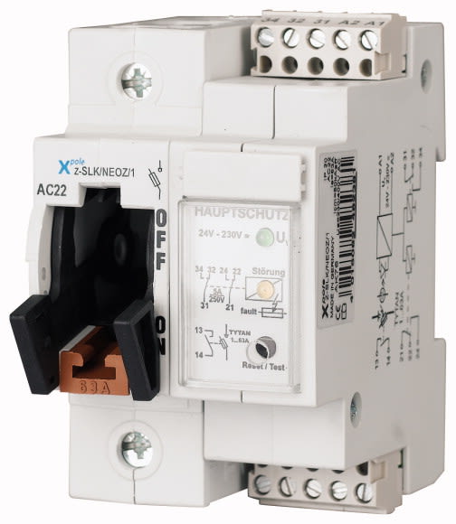 Eaton Industries France SAS - Sectionneur pour fusibles à couteaux, 63A, 1p+AUX