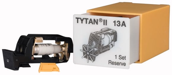 Eaton Industries France SAS - Cartouche fusible avec module clignotant, D01, 10A, 400 V, gL/gG