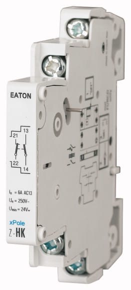 Eaton Industries France SAS - Contact auxiliaire, pour PFIM, PFHM-4p, dRCM, PFR, 1F+1O, 0,5 module