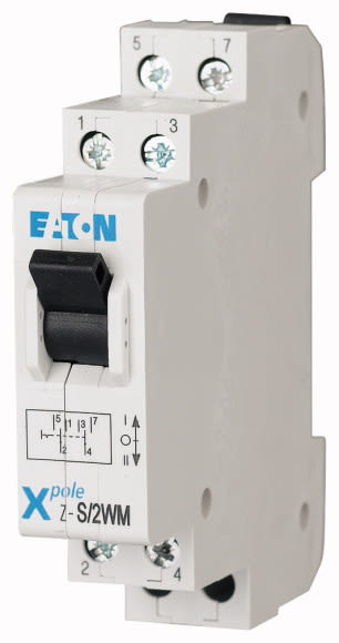 Eaton Industries France SAS - Inter modulaire inverseur 2 CO, 16A, 230 V, 20kA