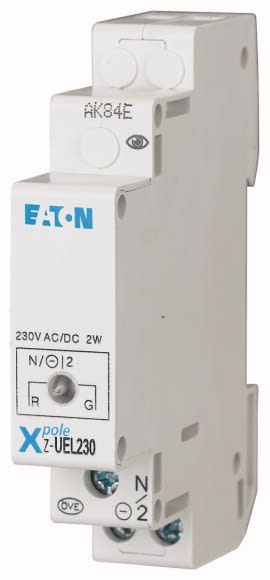 Eaton Industries France SAS - Voyant double, 230AC/DC, rouge/vert