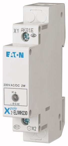 Eaton Industries France SAS - Voyant modulaire 1 LED, 230AC/DC, blanc