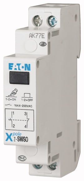 Eaton Industries France SAS - Commutateur de commande 11 F, 1 contact à ouverture, 16A, 250 V