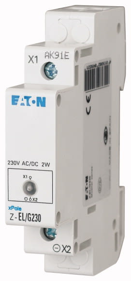 Eaton Industries France SAS - Voyant modulaire 1 LED, 230AC/DC, vert