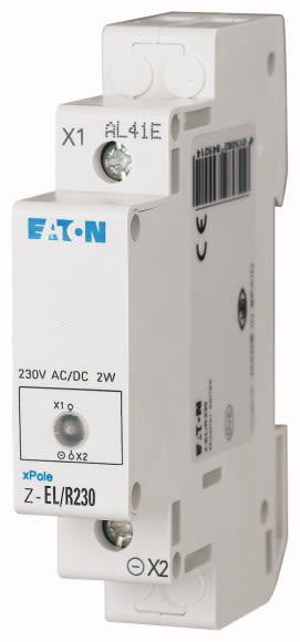 Eaton Industries France SAS - Voyant modulaire 1 LED, 230AC/DC, rouge