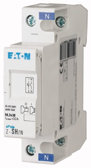 Eaton Industries France SAS - Coupe circuit, 1p+N, 10 x 38