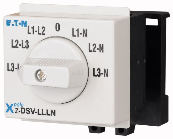 Eaton Industries France SAS - Commutateur rotatifes, L+N voltmetre, L1 - N3