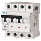 Eaton Industries France SAS - Disjoncteur modulaire FAZ, 10A, 3P+N, 15kA (IEC/EN 60947-2), courbe C