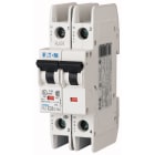 Eaton Industries France SAS - Disjoncteur FAZ, 25A, 2P, 15kA (IEC/EN 60947-2), 10 (UL489) kA, UL, courbe D