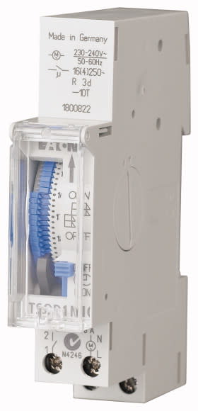 Eaton Industries France SAS - Inter horaire modulaire 24 heures, segments, réserve de marche, 1 TLE