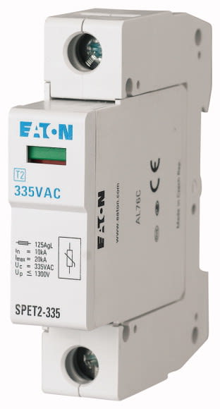 Eaton Industries France SAS - Parafoudres, complets, 1p, 335VAC, 4,5kA