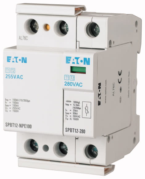 Eaton Industries France SAS - Kit parafoudre, kit TN-S/TT, 1+1p