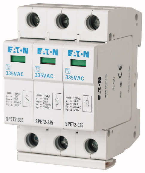 Eaton Industries France SAS - Parafoudres, complets, 3p, 335VAC, 4,5kA
