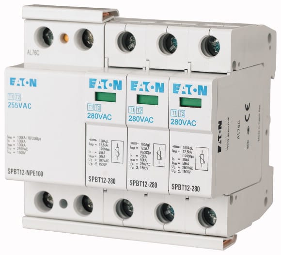 Eaton Industries France SAS - Kit parafoudre, kit TN-S/TT, 3+1p