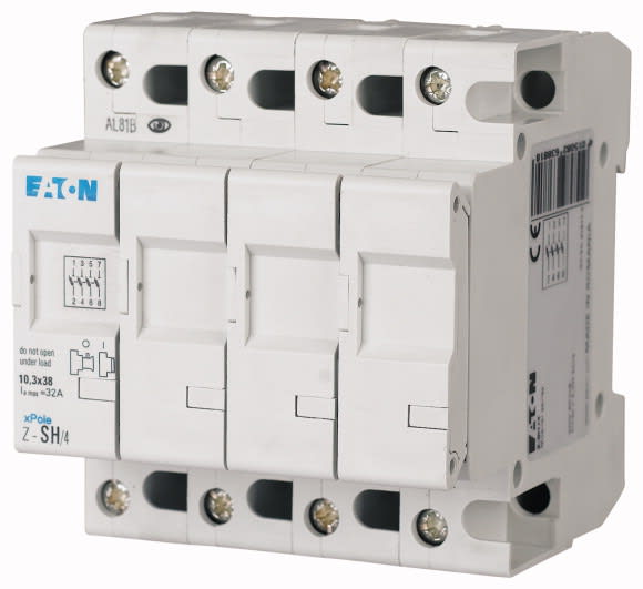 Eaton Industries France SAS - Coupe circuit, 4 p, 10 x 38
