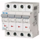 Eaton Industries France SAS - Disjoncteur modulaire PLS6, 4P, 16A ,6kA (EN 60898), courbe D