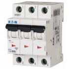 Eaton Industries France SAS - Disjoncteur modulaire PLS6, 3P, 40A ,6kA (EN 60898), courbe C