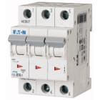 Eaton Industries France SAS - Disjoncteur modulaire PLS6, 3P, 16A ,6kA (EN 60898), courbe C