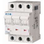 Eaton Industries France SAS - Disjoncteur modulaire PLS6, 3P, 50A ,6kA (EN 60898), courbe C