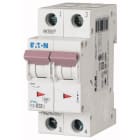 Eaton Industries France SAS - Disjoncteur modulaire PLS6, 2P, 32A ,6kA (EN 60898), courbe D