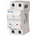 Eaton Industries France SAS - Disjoncteur modulaire PLS6, 2P, 50A ,6kA (EN 60898), courbe C
