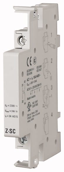 Eaton Industries France SAS - Contact auxiliaire, 1F+1O