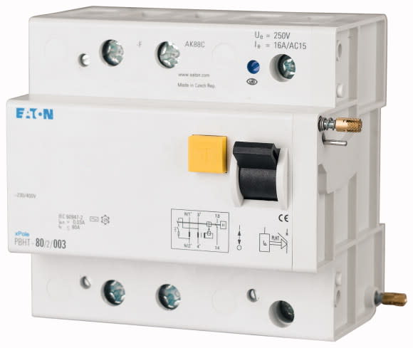 Eaton Industries France SAS - Bloc diff. PBHT 2X80A 30MA / AC