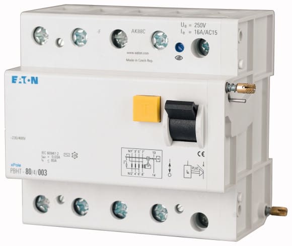 Eaton Industries France SAS - Bloc diff. PBHT 4X80A 300MA / A