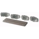 Eaton Industries France SAS - Rail DIN fixe, pour larg. 600mm, 24 modules