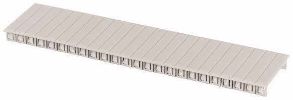 Eaton Industries France SAS - Obturateur 12m, gris, à grosses rainures