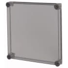 Eaton Industries France SAS - Couvercle, transparent, HxLxP=375x375x50mm, version NA