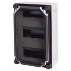Eaton Industries France SAS - Coffret pour disjoncteurs modulaires, +porte, 3x9PE, HxLxP=375x250x150mm
