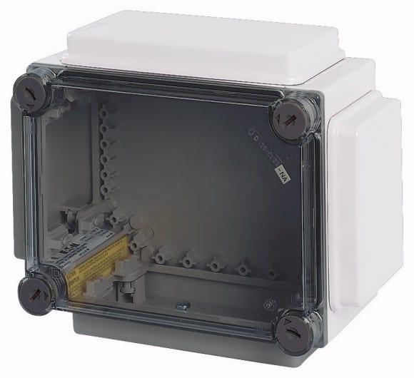 Eaton Industries France SAS - Coffret isolant ouvert en haut+en bas, HxLxP=296x234x150mm, version NA