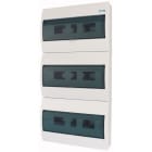 Eaton Industries France SAS - Coffret en saillie IP40, 3 rangées, 54 mod, porte transparente