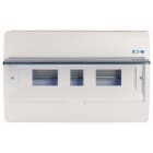 Eaton Industries France SAS - Coffret en saillie IP40, 1 rangée, 18 mod, porte transparente