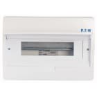 Eaton Industries France SAS - Coffret en saillie IP40, 1 rangée, 18 mod, porte blanche