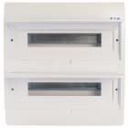 Eaton Industries France SAS - Coffret encastré IP40, 2 rangées,36 mod, porte blanche