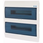 Eaton Industries France SAS - Coffret encastré IP40, 2 rangées, 36 mod, porte transparente