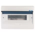 Eaton Industries France SAS - Coffret encastré IP40, 1 rangée, 12 mod, porte transparente