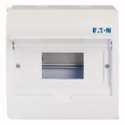 Eaton Industries France SAS - Coffret en saillie IP40, 1 rangée, 8 mod, porte blanche