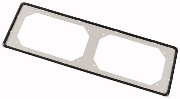 Eaton Industries France SAS - Plaque de fond, pour L=600mm, 2 ouvertures pour flasques F3A