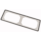 Eaton Industries France SAS - Plaque de fond, pour L=600mm, 2 ouvertures pour flasques F3A
